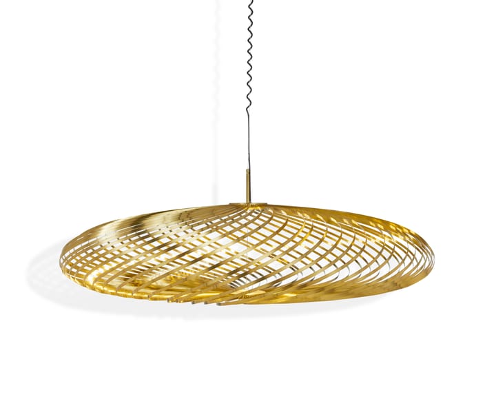 Spring Pendelleuchte LED brass, Large Tom Dixon