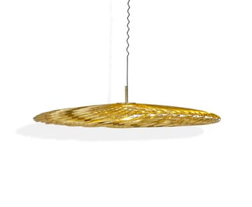 Spring Pendelleuchte LED brass - Large - Tom Dixon