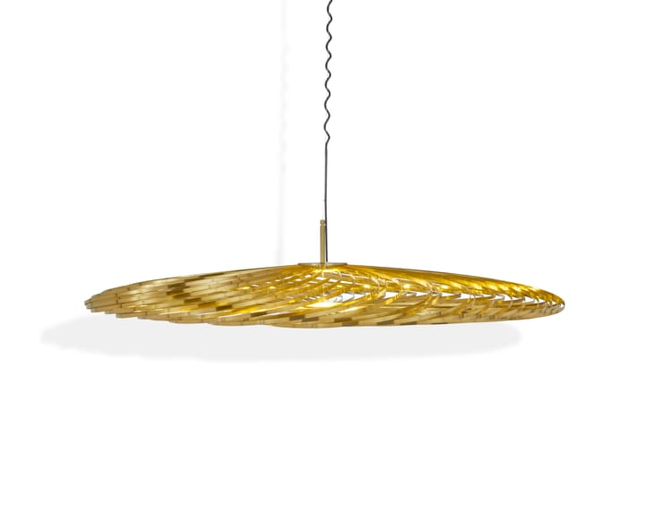 Spring Pendelleuchte LED brass, Large Tom Dixon