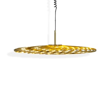 Spring Pendelleuchte LED brass - Small - Tom Dixon