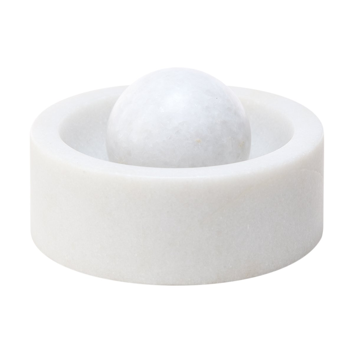 Tom Dixon Stone Gewürzmühle Ø12 cm White marble