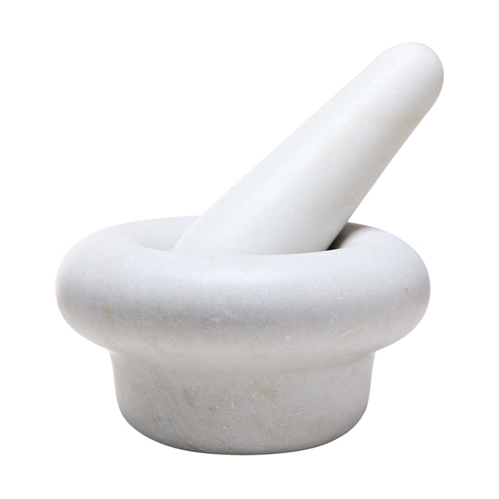 Stone Mörser Ø20 cm - White marble - Tom Dixon