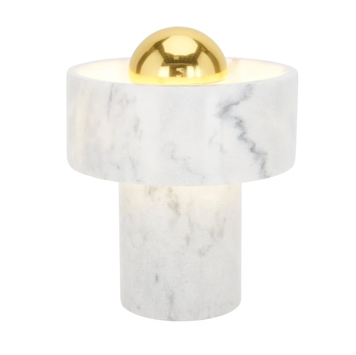 Stone Tischleuchte - Weiß Marmor - Tom Dixon