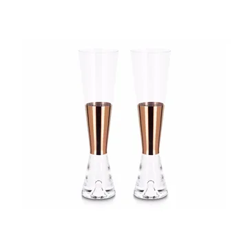Tank Champagnerglas 2er-Pack - Kupfer - Tom Dixon