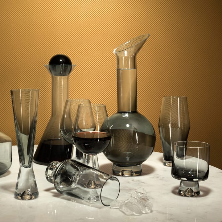 Tank Champagnerglas 2er Pack - Schwarz - Tom Dixon