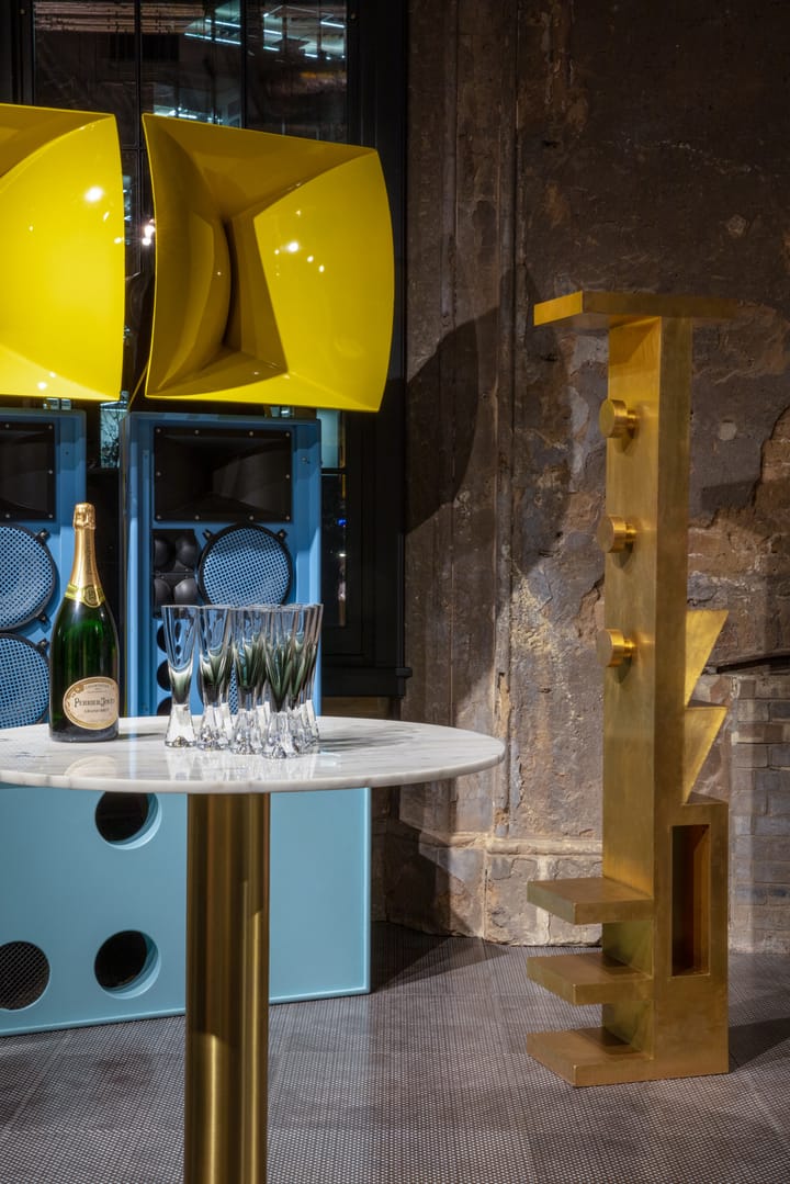 Tank Champagnerglas 2er-Pack, Schwarz Tom Dixon