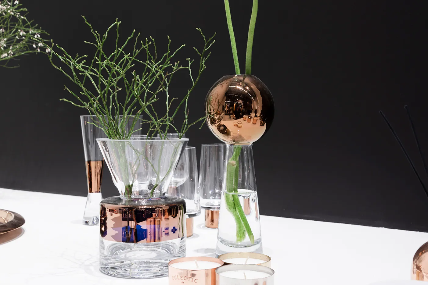 Tank Vase, Kupfer, mittel Tom Dixon