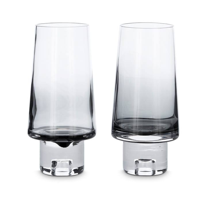 Tank Wasserglas hoch 2er-Pack - Schwarz - Tom Dixon