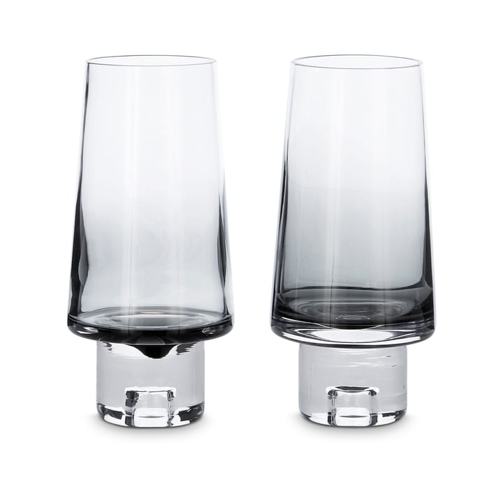 Tank Wasserglas hoch 2er Pack - Schwarz - Tom Dixon