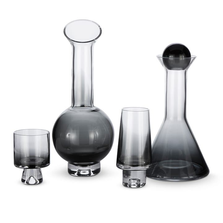 Tank Wasserglas niedrig 2er-Pack, Schwarz Tom Dixon