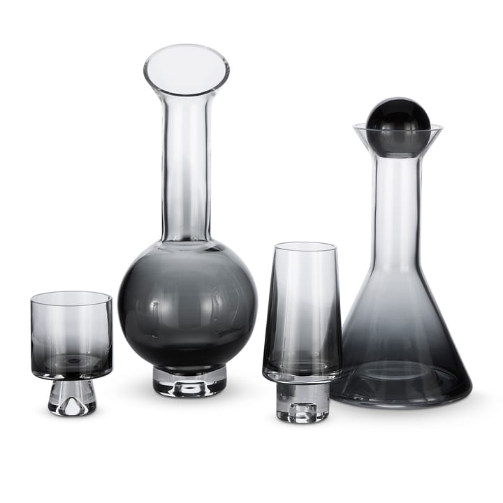 Tank Wasserglas niedrig 2er Pack - Schwarz - Tom Dixon