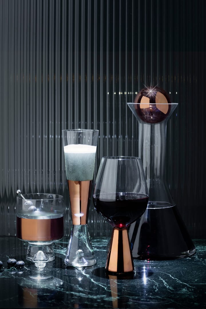 Tank Weinglas 2er-Pack, Kupfer Tom Dixon