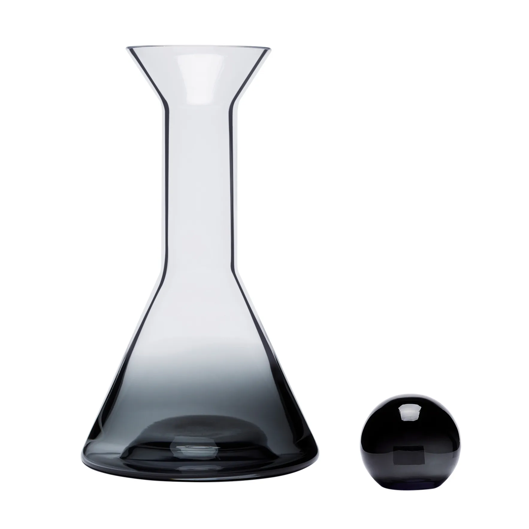 Tank Weinkaraffe 1 L, Schwarz Tom Dixon