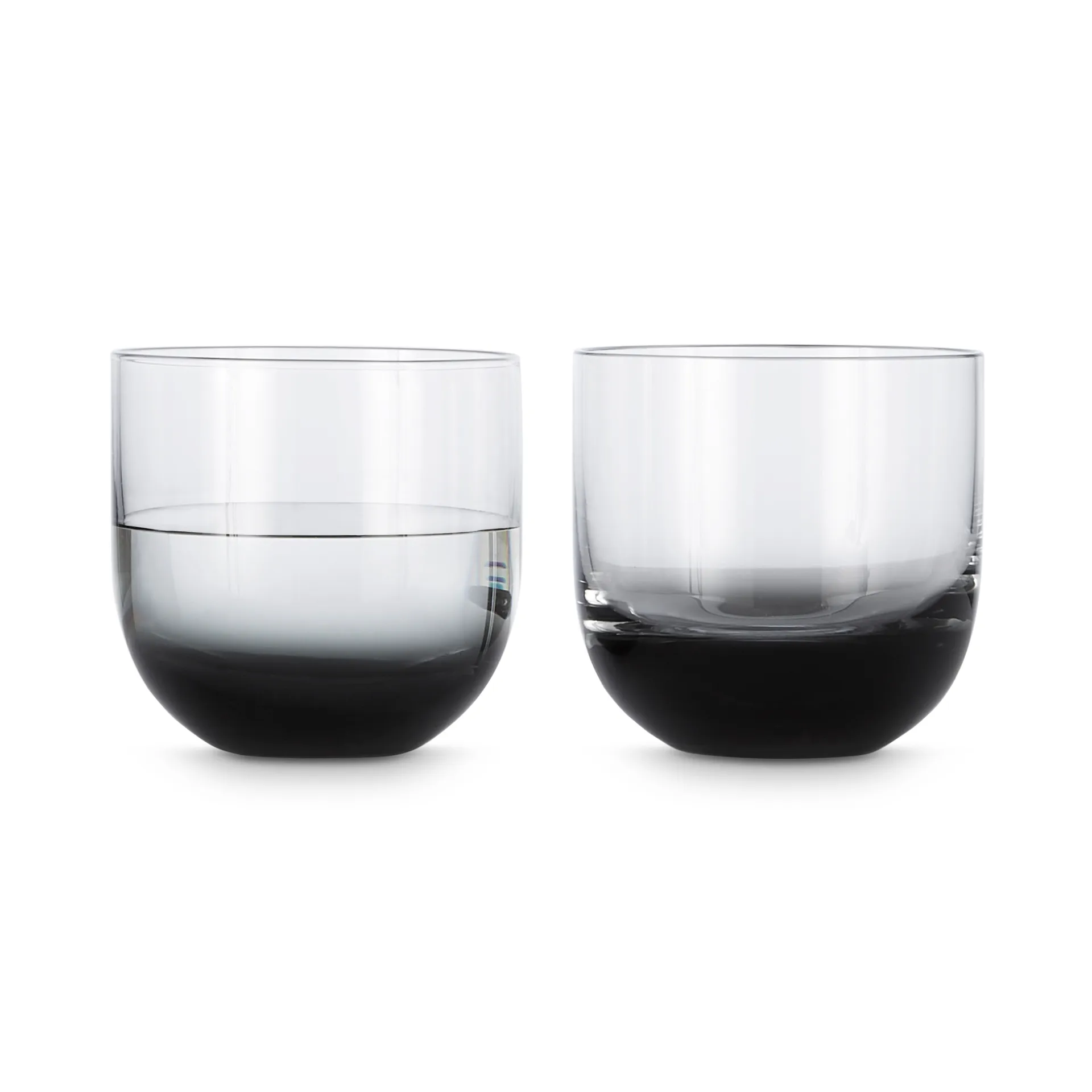 Tank Whiskeyglas 2er-Pack, Schwarz Tom Dixon