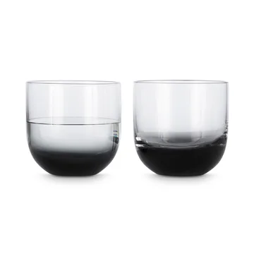 Tank Whiskeyglas 2er-Pack - Schwarz - Tom Dixon