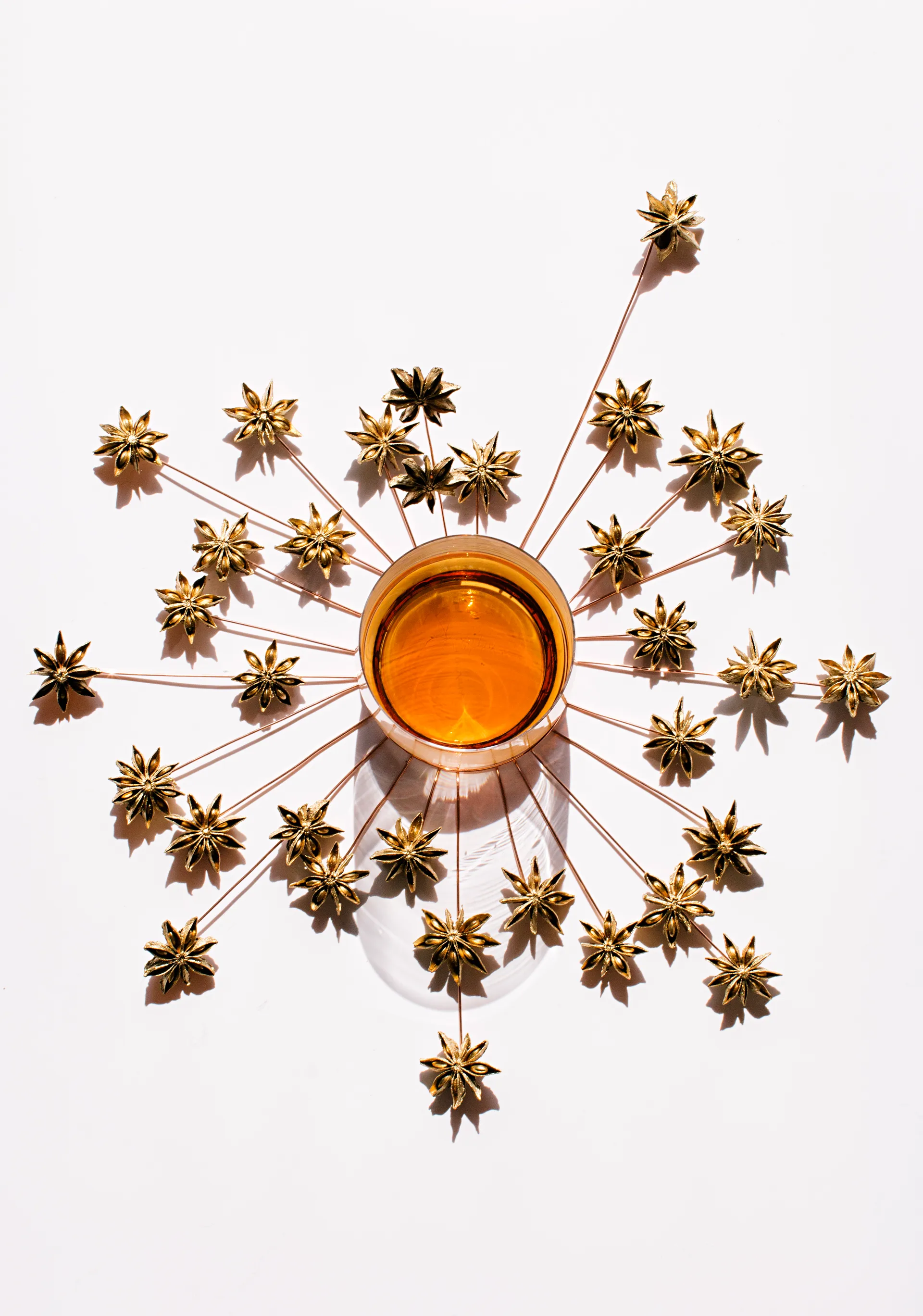 Tank Whiskyglas 30 cl 2er-Pack, Clear-copper Tom Dixon