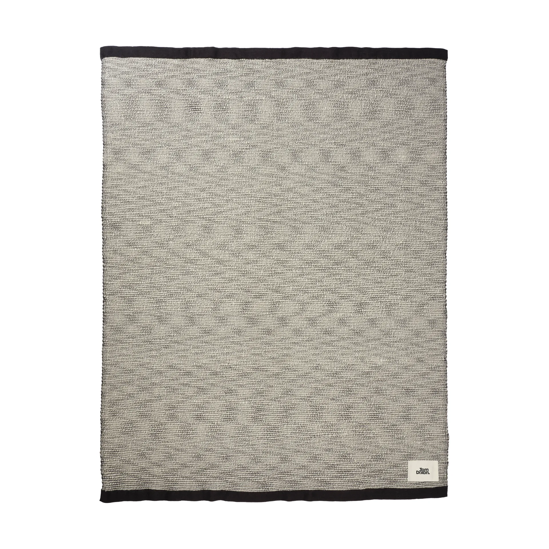 Thread Filz 140x180 cm, Black & White Tom Dixon