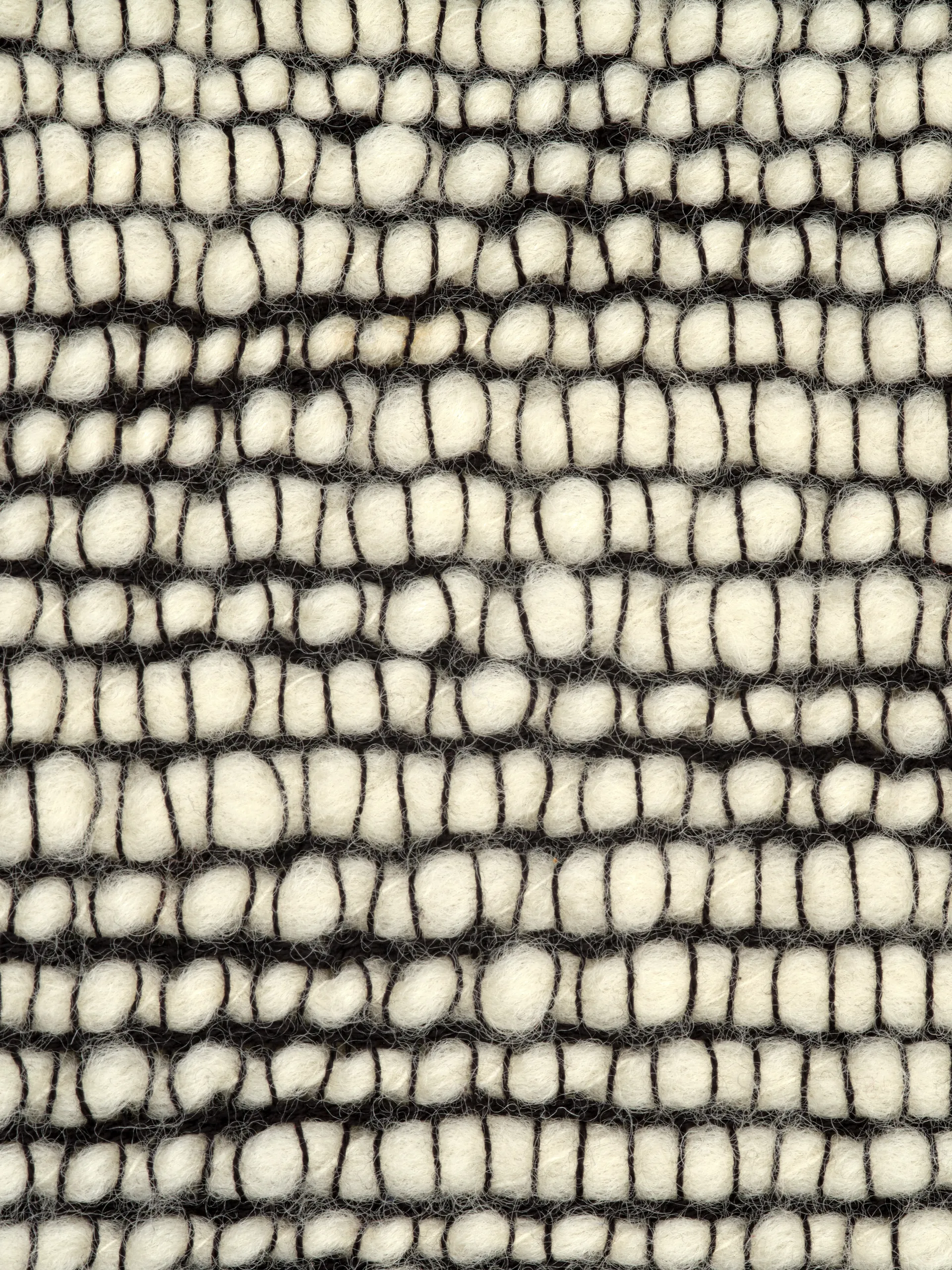 Thread Filz 140x180 cm, Black & White Tom Dixon