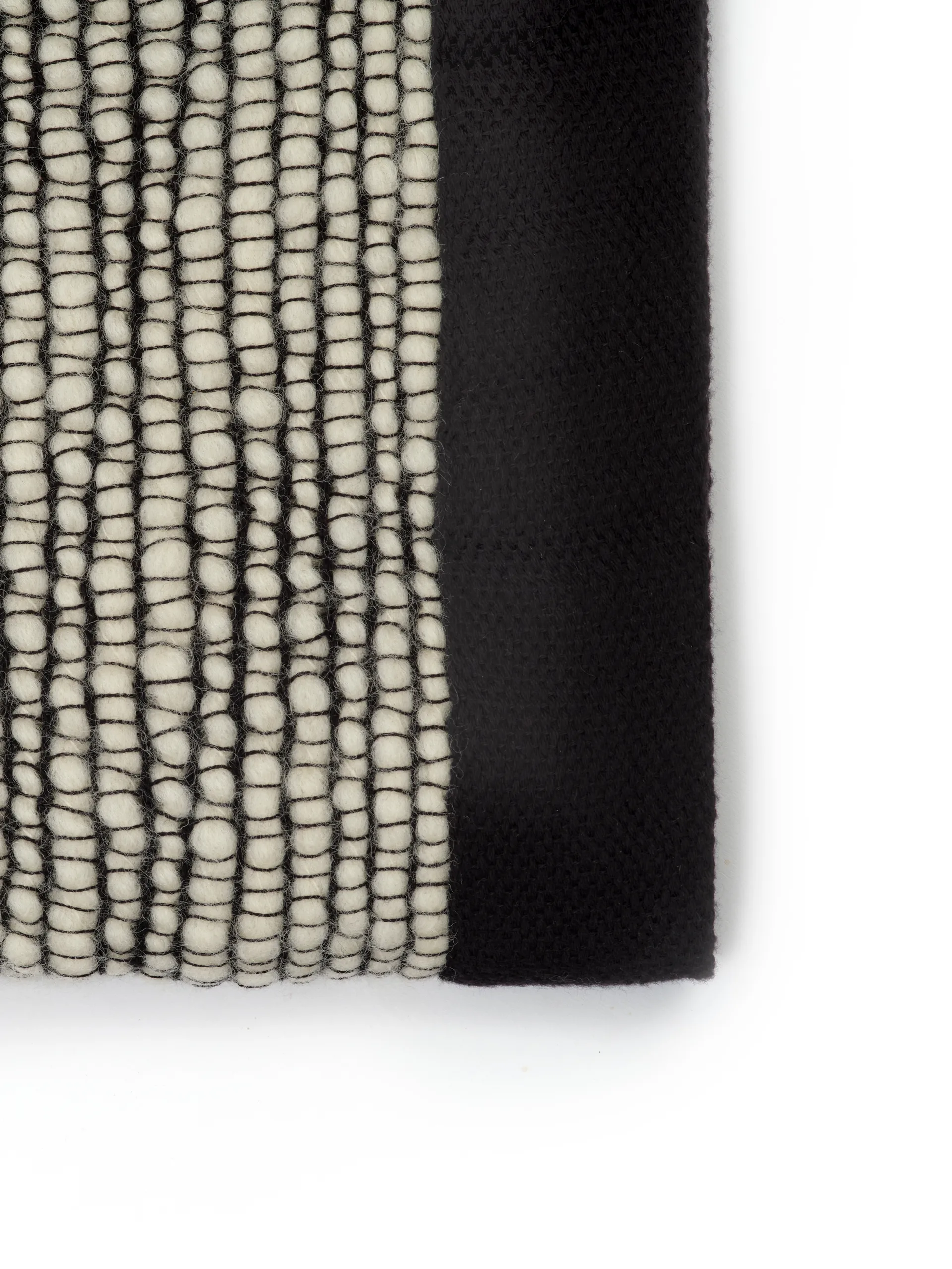 Thread Filz 140x180 cm, Black & White Tom Dixon