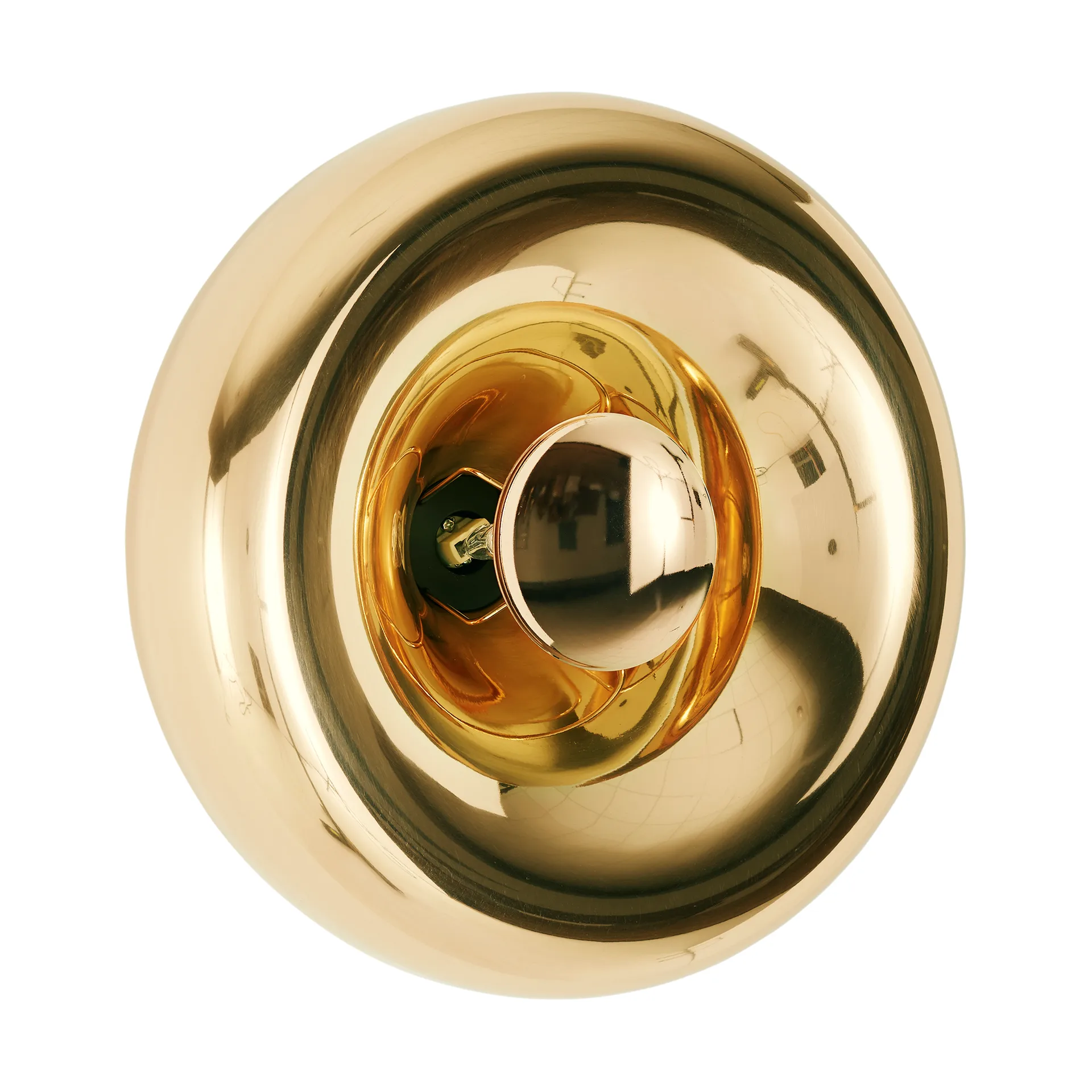 Void Surface Wandleuchte LED Ø30 cm, Brass Tom Dixon