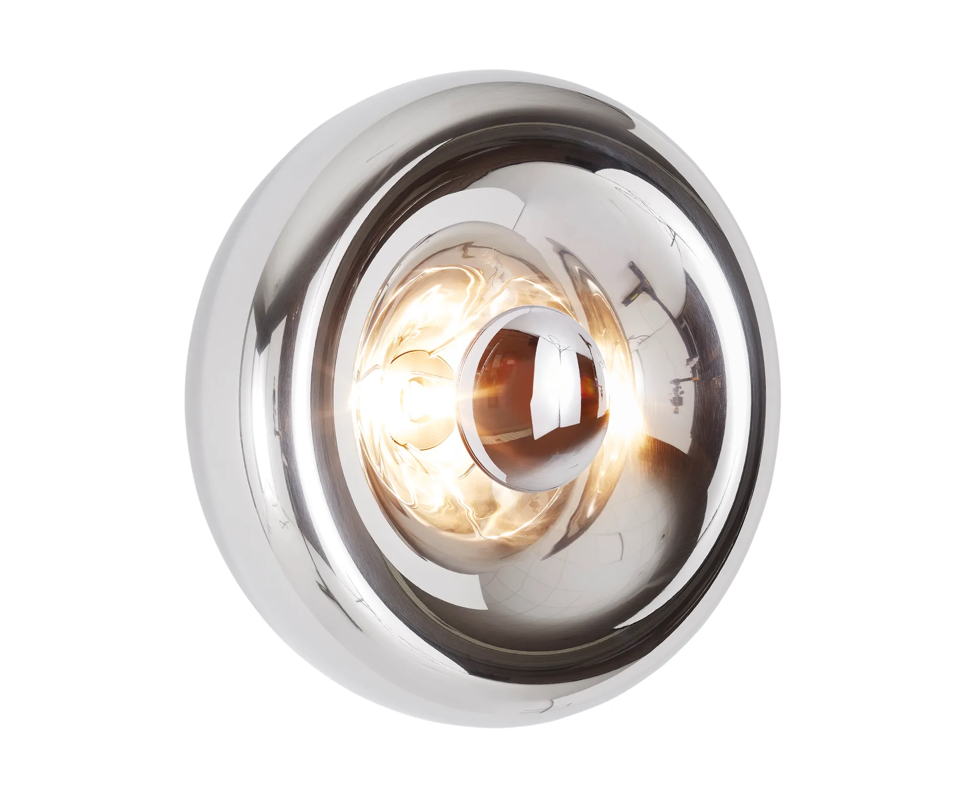 Void Surface Wandleuchte LED Ø30 cm, Edelstahl Tom Dixon