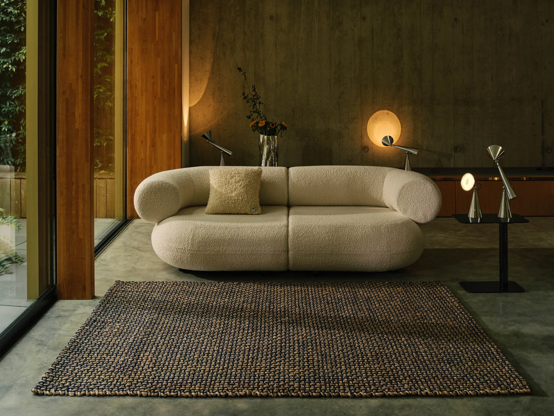 Weave Teppich, Blau 200x300 cm Tom Dixon