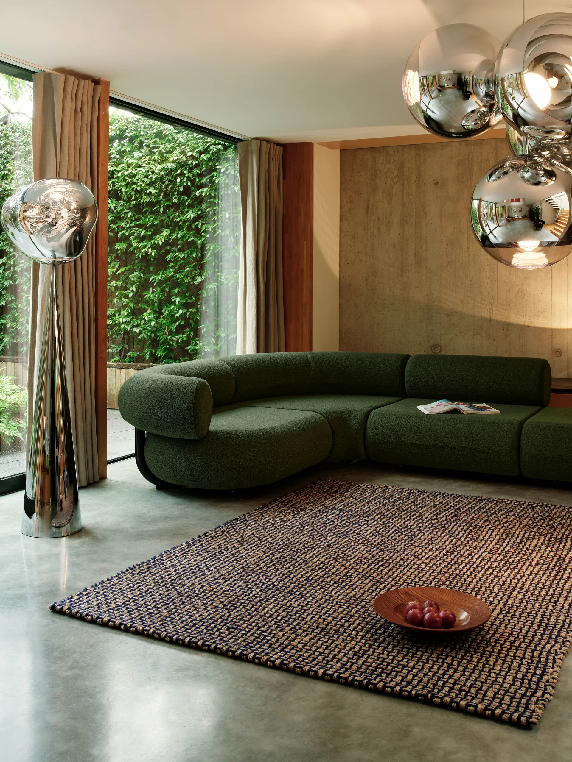 Weave Teppich, Blau 200x300 cm Tom Dixon