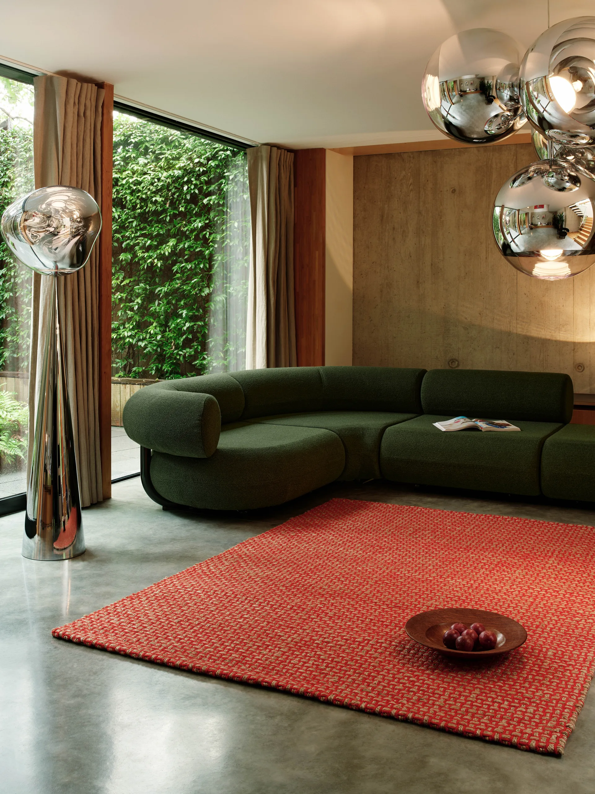 Weave Teppich, Orange 170x240 cm Tom Dixon