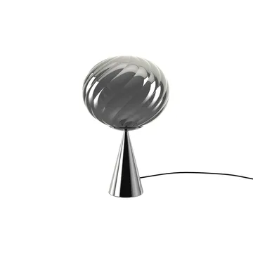 Whirl cone Tablett Tischleuchte - Silber - Tom Dixon