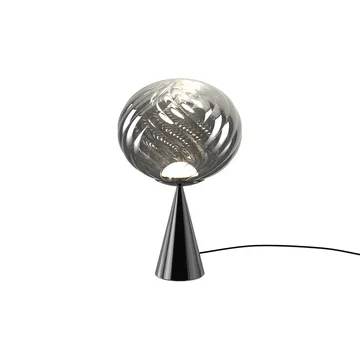Whirl cone Tablett Tischleuchte - Silber - Tom Dixon