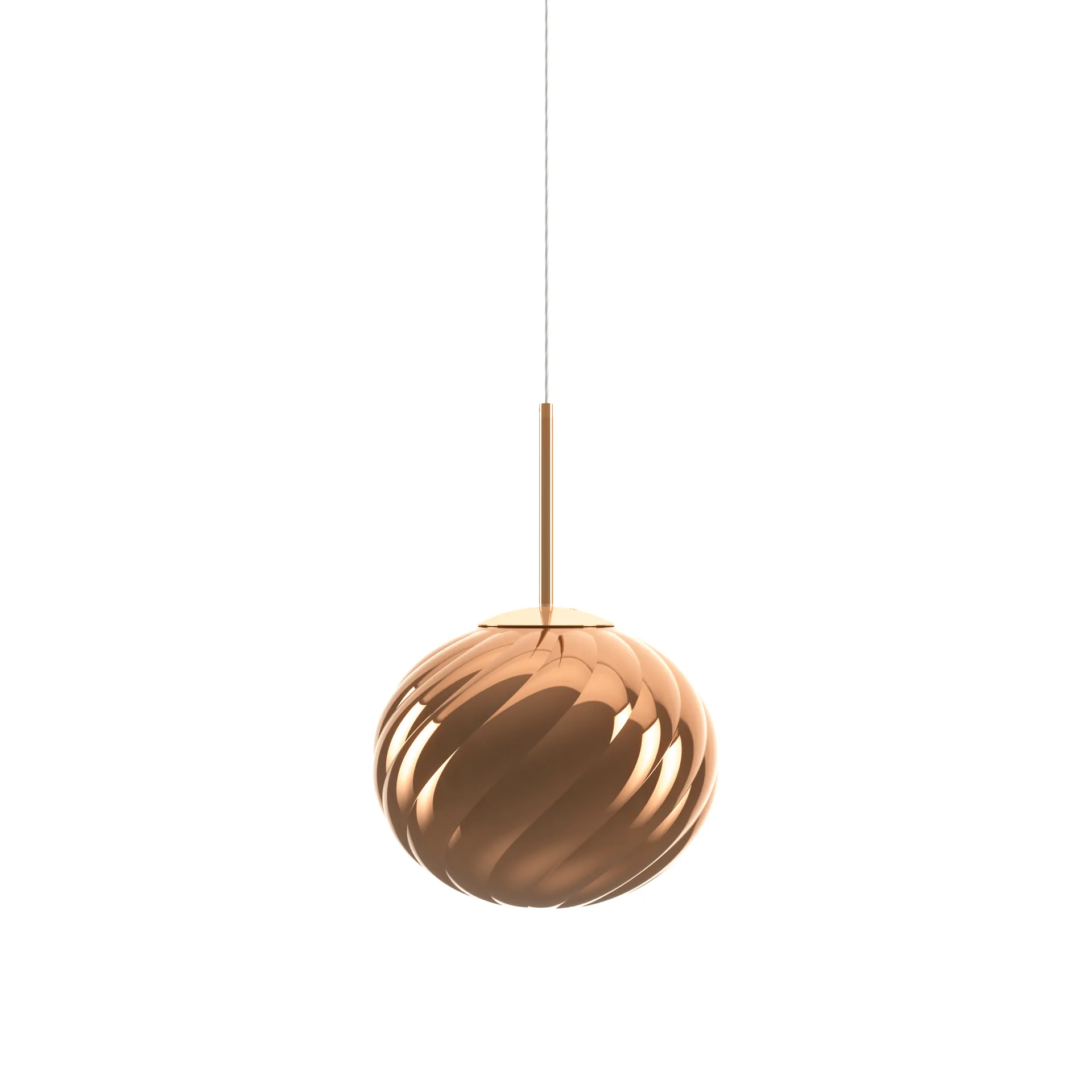 Whirl Pendelleuchte Ø30 cm, Kupfer Tom Dixon