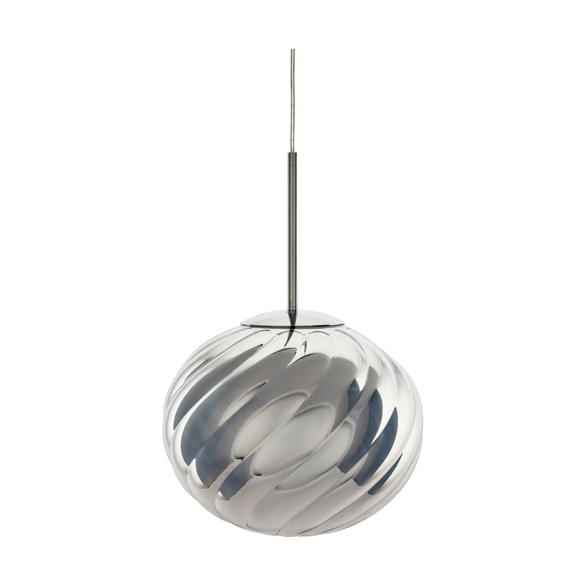 Whirl Pendelleuchte Ø30 cm, Silber Tom Dixon