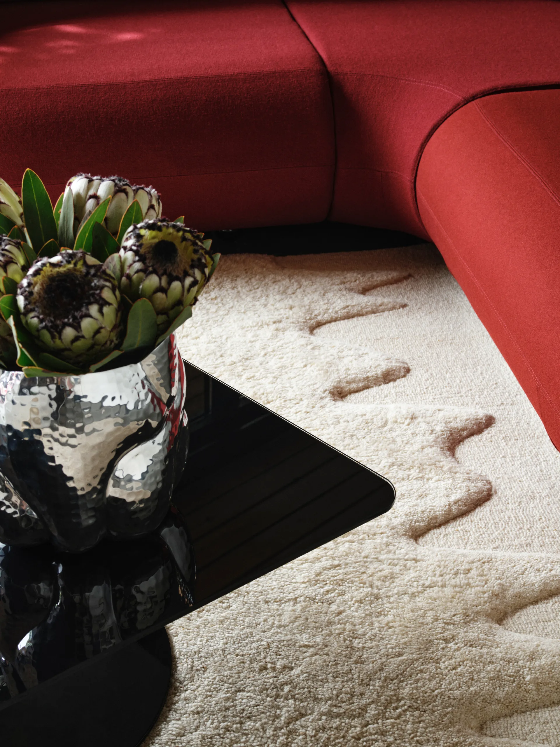 Wobble Teppich, Natural, 170x240 cm Tom Dixon