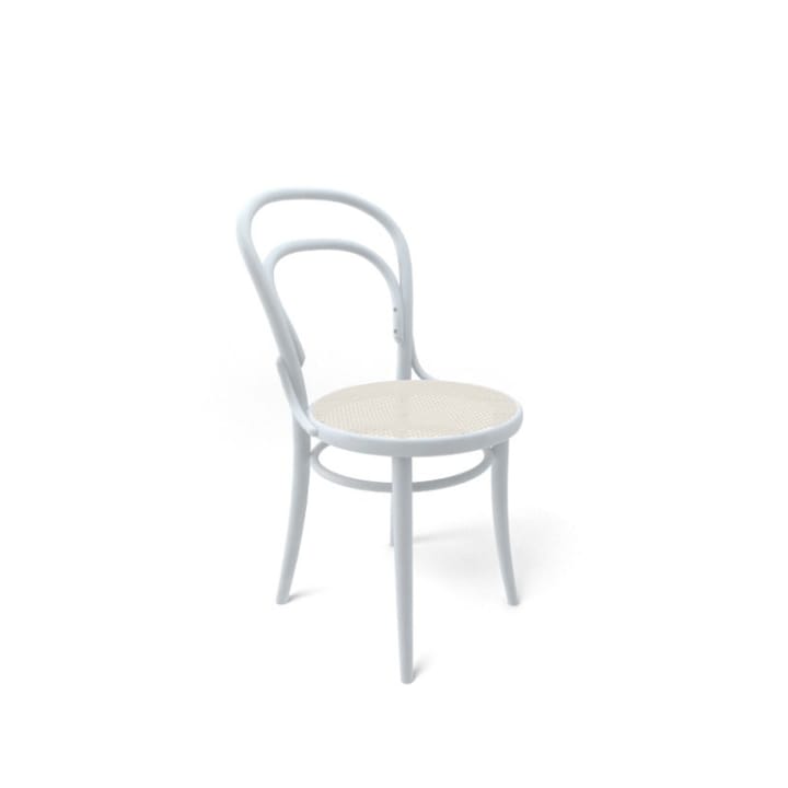 Ton no.14 Stuhl, B20-New Rattansitz weiß gebeizt TON