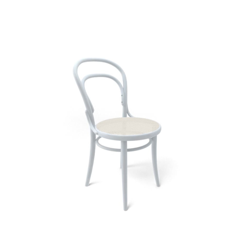 TON Ton no.14 Stuhl B20-New Rattansitz weiß