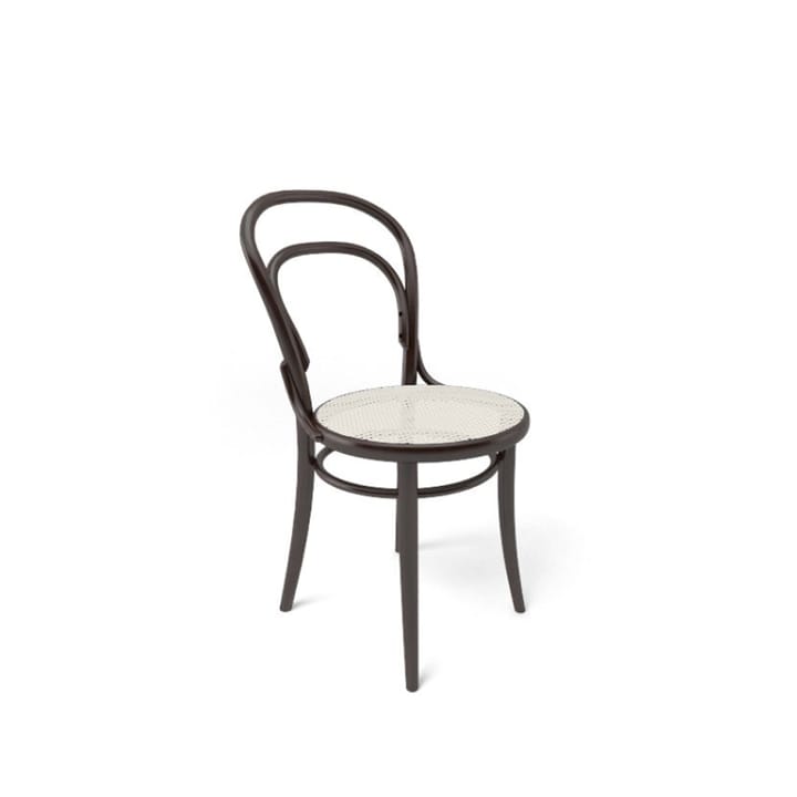 Ton no.14 Stuhl - Coffee B4-New Rattansitz - TON