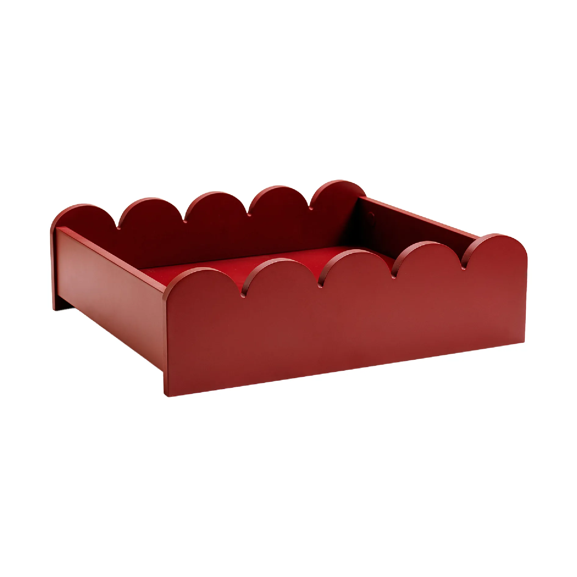 Bump Tablett 35x41 cm, Burgundy TÔNN furniture