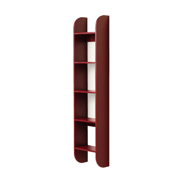 Flaneaur Wandregal 27x128 cm - Burgundy - TÔNN furniture