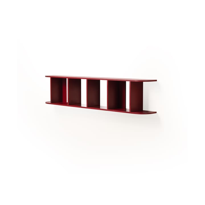 Flaneaur Wandregal 27x128 cm, Burgundy TÔNN furniture