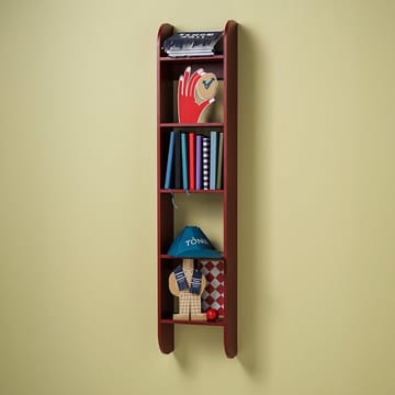 Flaneaur Wandregal 27x128 cm - Burgundy - TÔNN furniture
