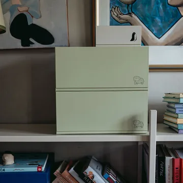 Pac box Aufbewahrungsbox - TÔNN x MAJASBOK Elderflower green, 2-teilig - TÔNN furniture