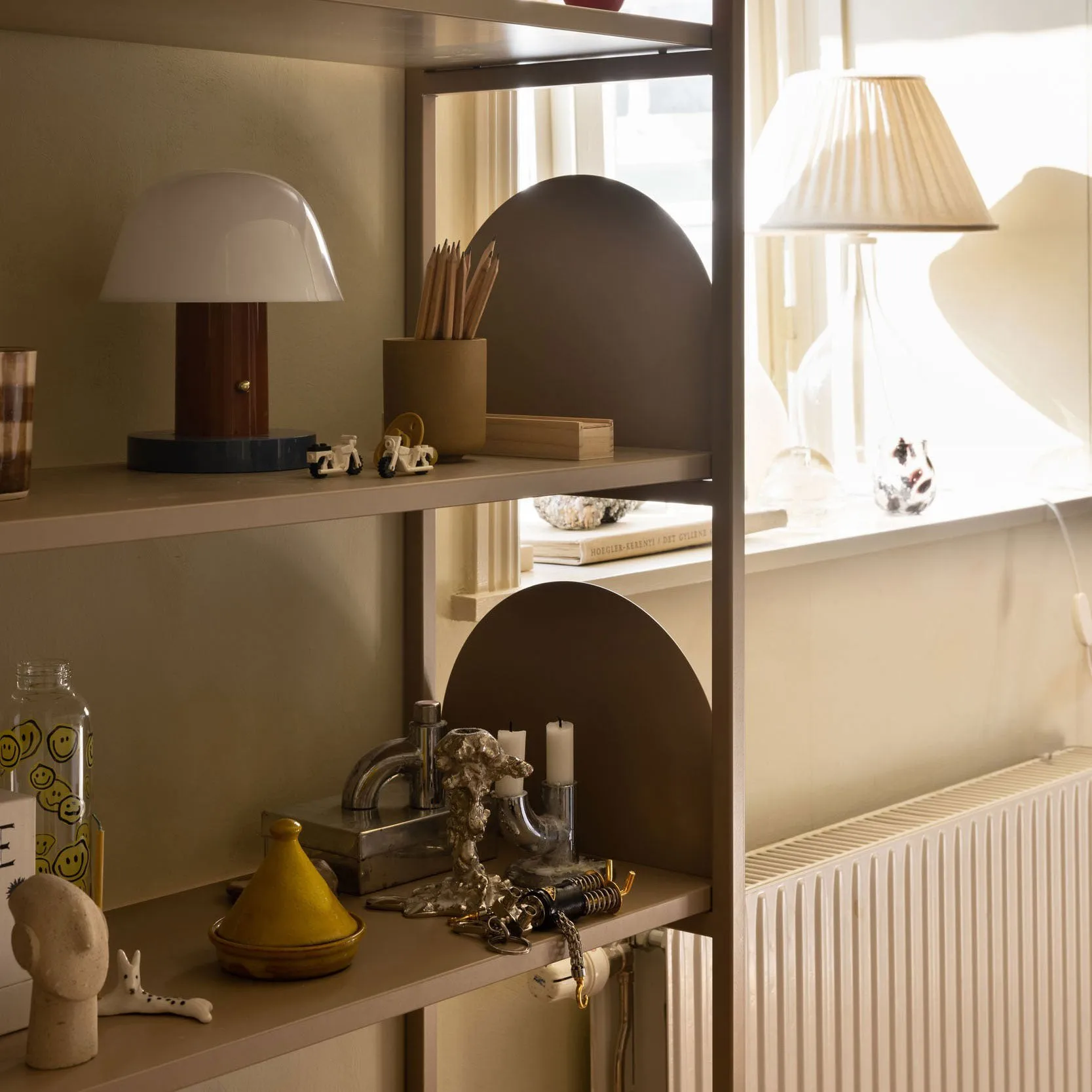 Paus Buchstütze 25x30 cm, Camel TÔNN furniture