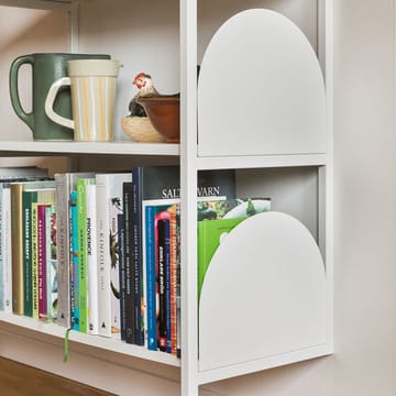 Paus Buchstütze 25x30 cm - White - TÔNN furniture