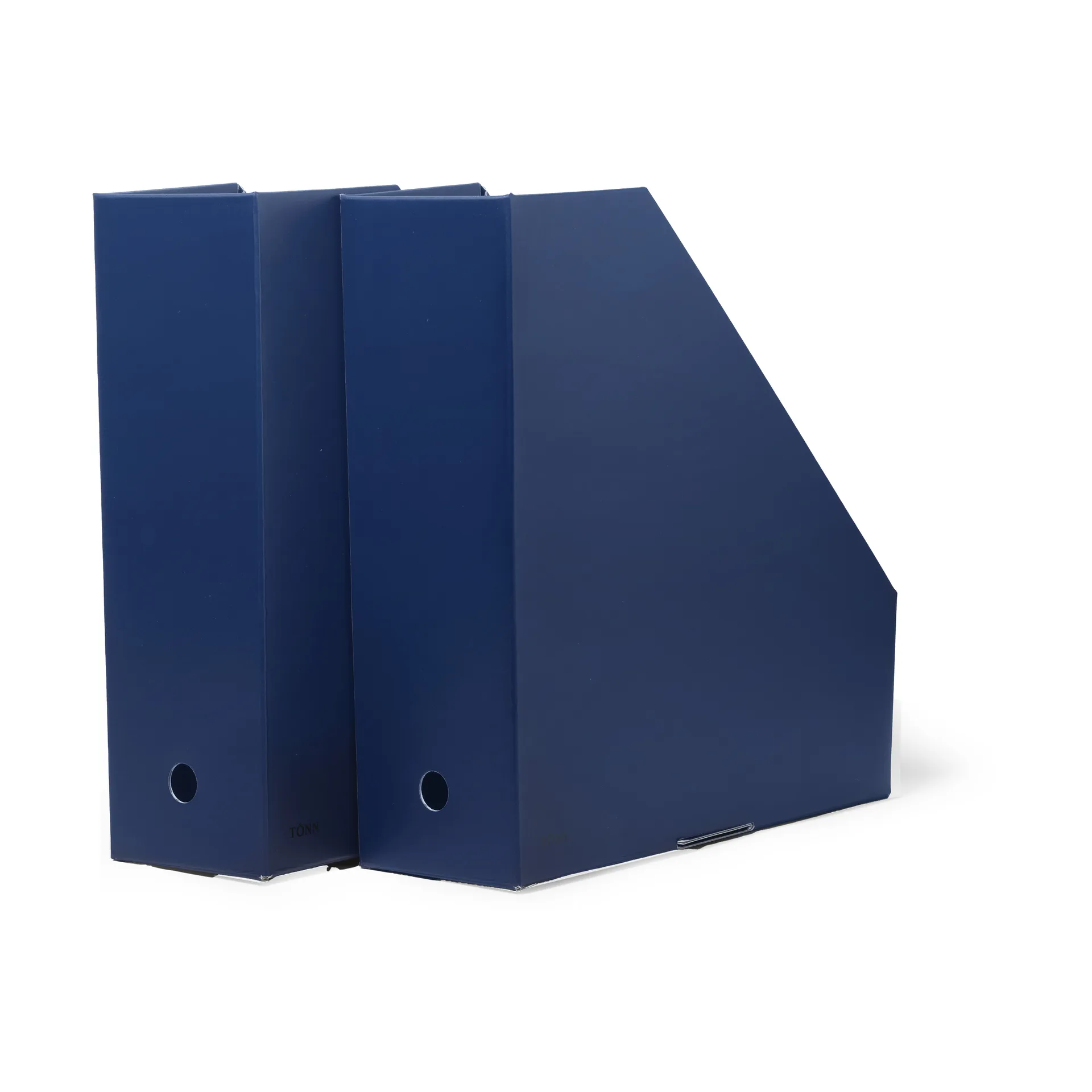Pia Zeitschriftensammler, Midnight blue, 10x31x30 cm, 2-teilig TÔNN furniture