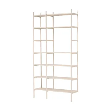 Portal Bücherregal 123 cm - Off-white - TÔNN furniture
