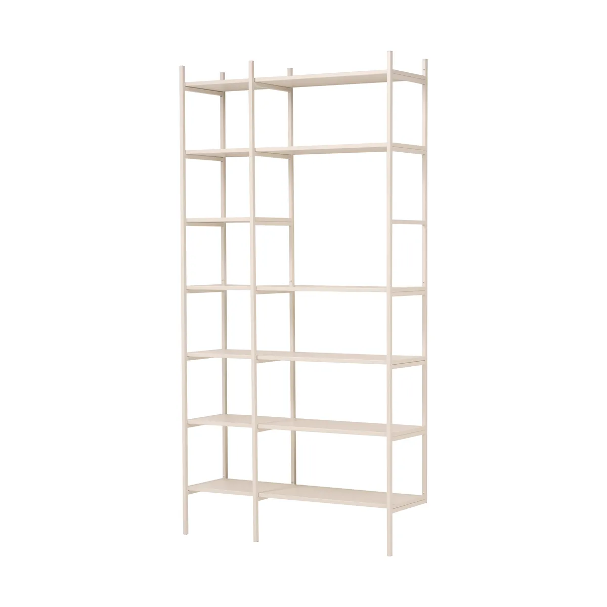 TÔNN furniture Portal Bücherregal 123 cm - Off-white
