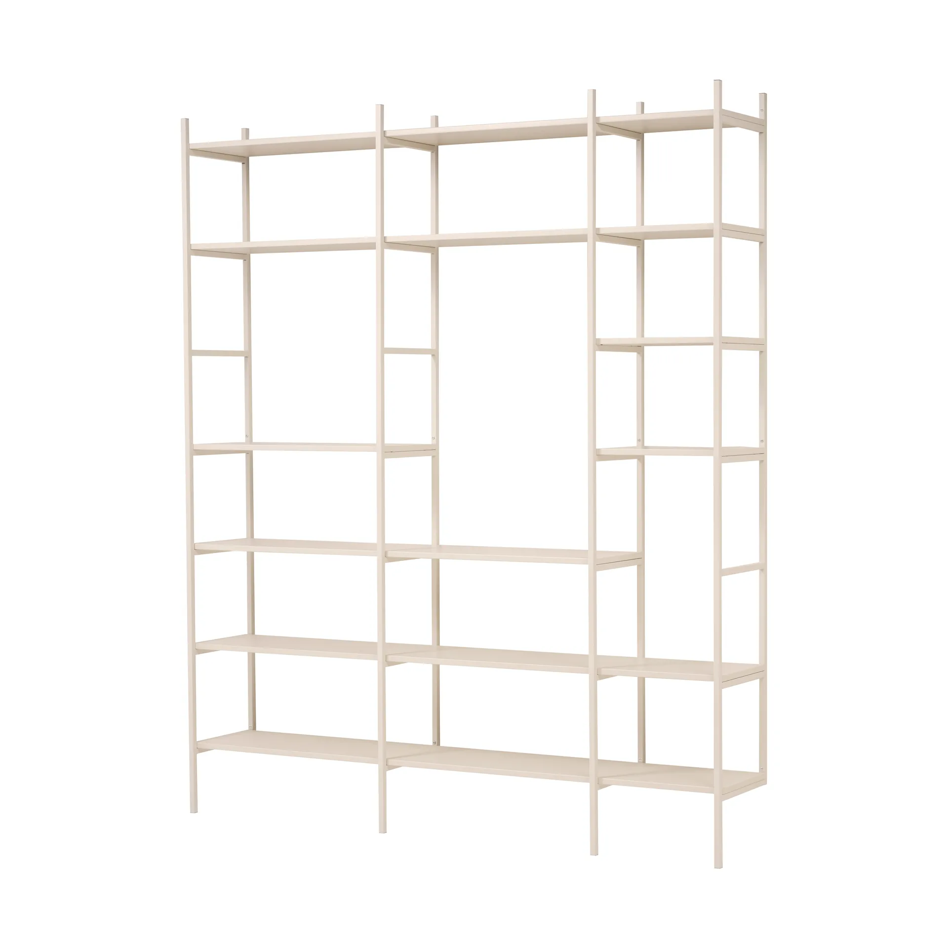 Portal Bücherregal 201 cm - Off-white,  TÔNN furniture