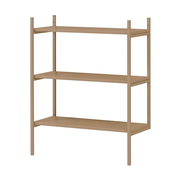 Portal Bücherregal klein, Camel, 80 cm - TÔNN furniture