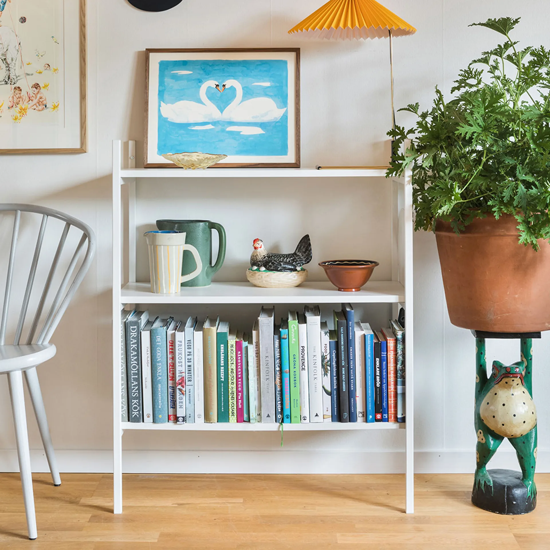 Portal Bücherregal Small, White, 80 cm TÔNN furniture