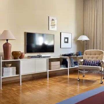 Portal TV-Bank, Off White, 244 cm - TÔNN furniture